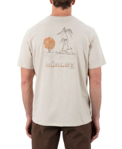 Hurley Мужской Bora Bora Slub Short Sleeve T-Shirt