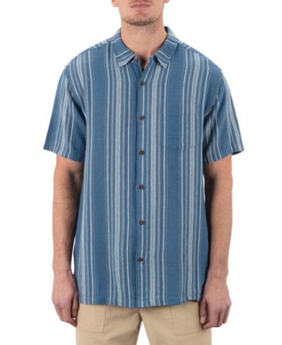 Hurley Мужская рубашка с коротким рукавом Oceanside