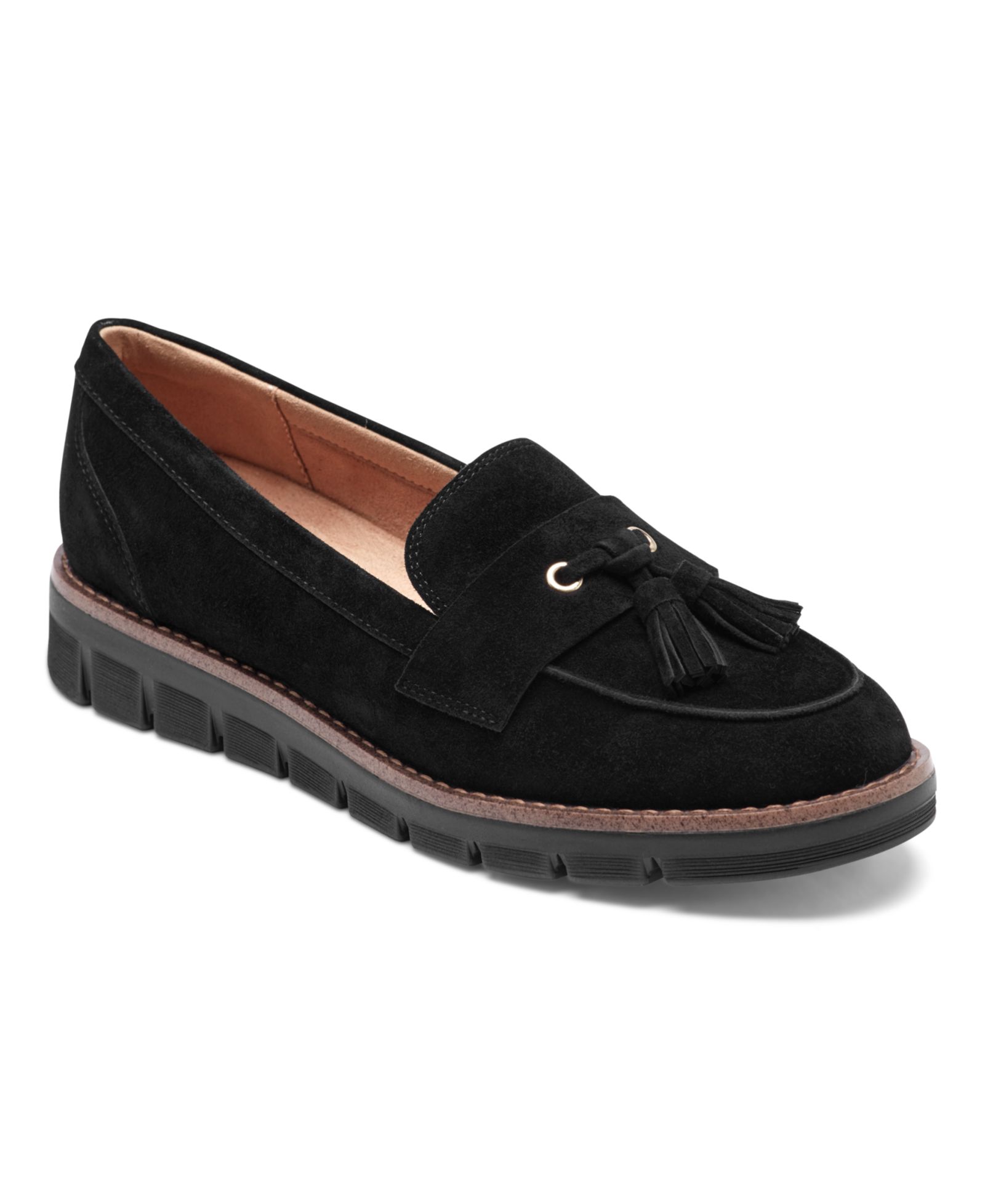 Easy Spirit Женские Vienne eFlex Tassels Slip-On Loafers