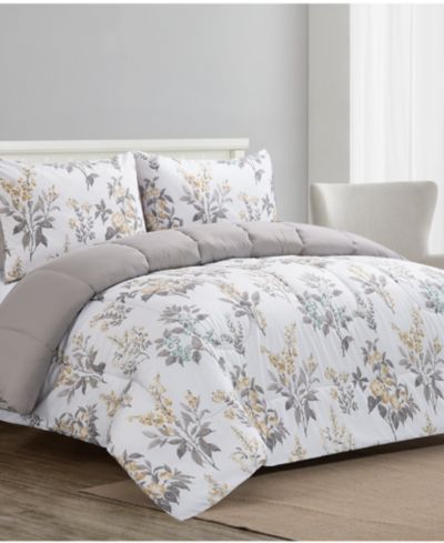 Macy's Rosenne Reversible 3-Pc. Comforter Set