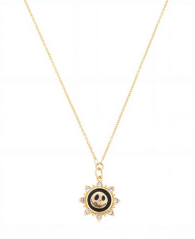 Disney Nightmare Before Christmas Crystal Pendant Necklace