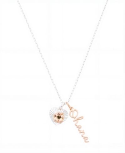 Disney Lilo and Stitch "Ohana" Pendant Necklace