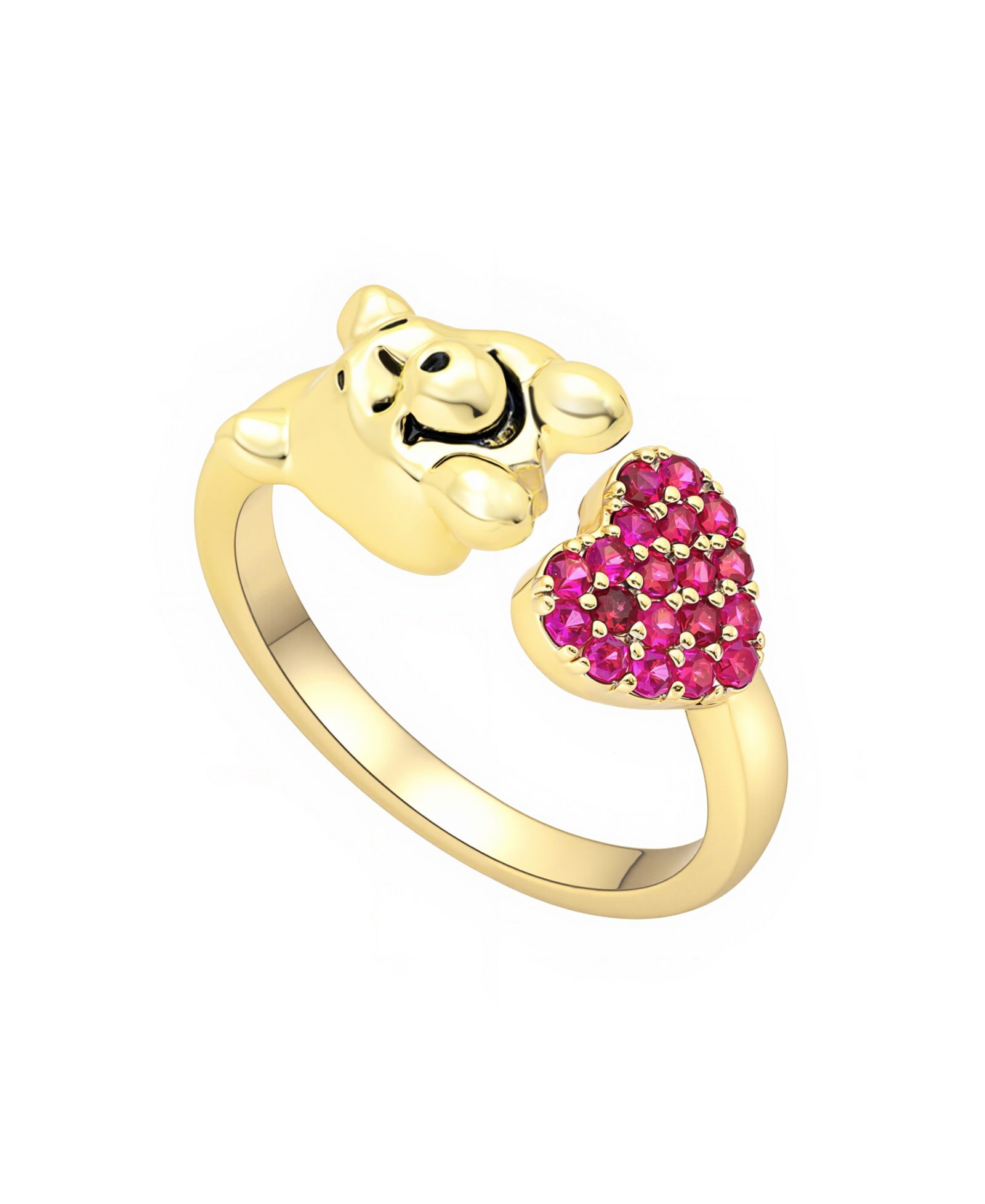 Disney Winnie the Pooh Cubic Zirconia Love Ring