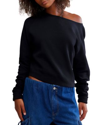 Free People Women's Jess Asymmetric Long-Sleeve Top
