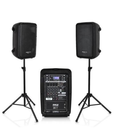 Комплект DJ-микшер Pyle PA Speaker 300 W Wireless Bluetooth