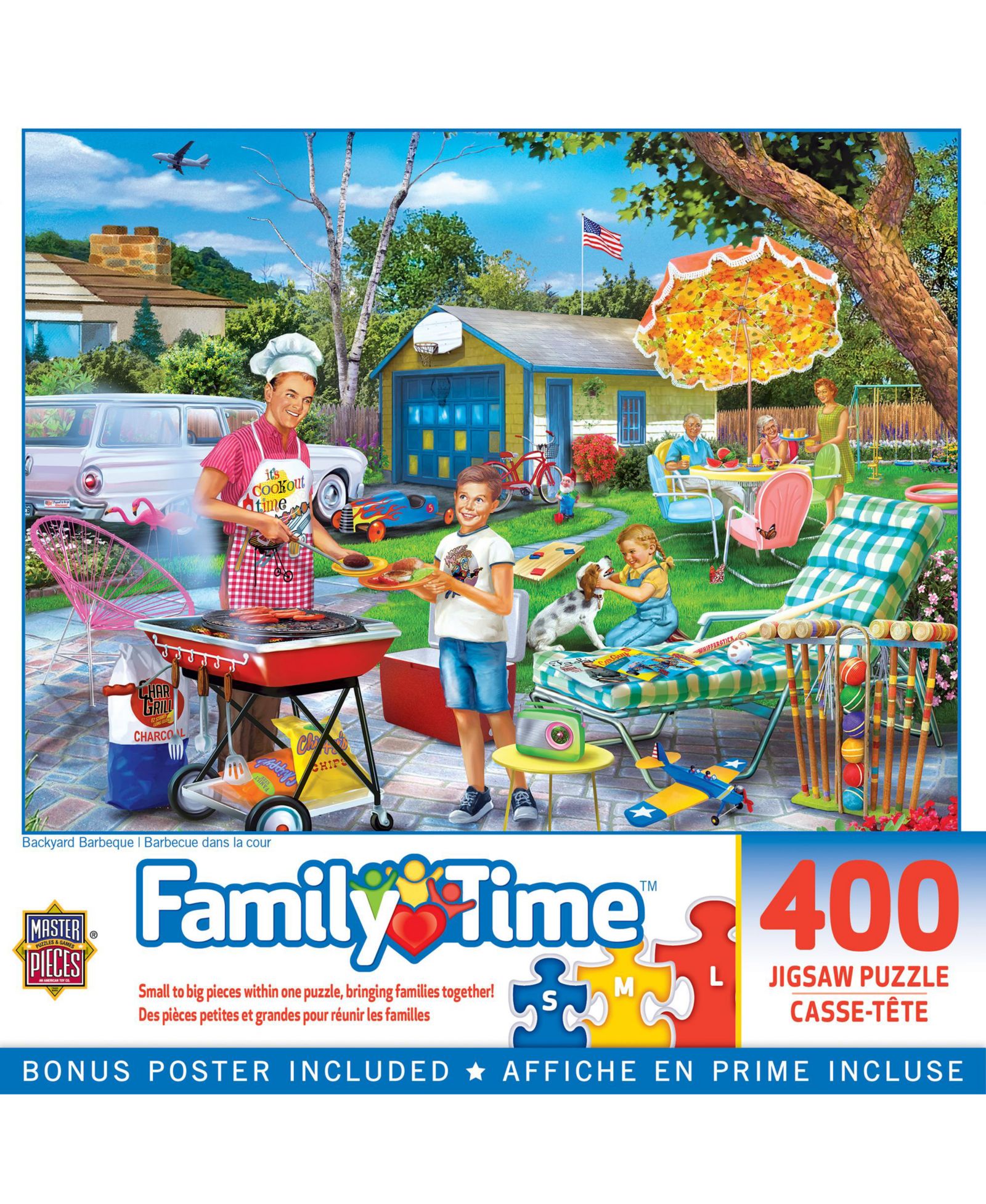 Пазл Family Time - Backyard Barbeque на 400 деталей