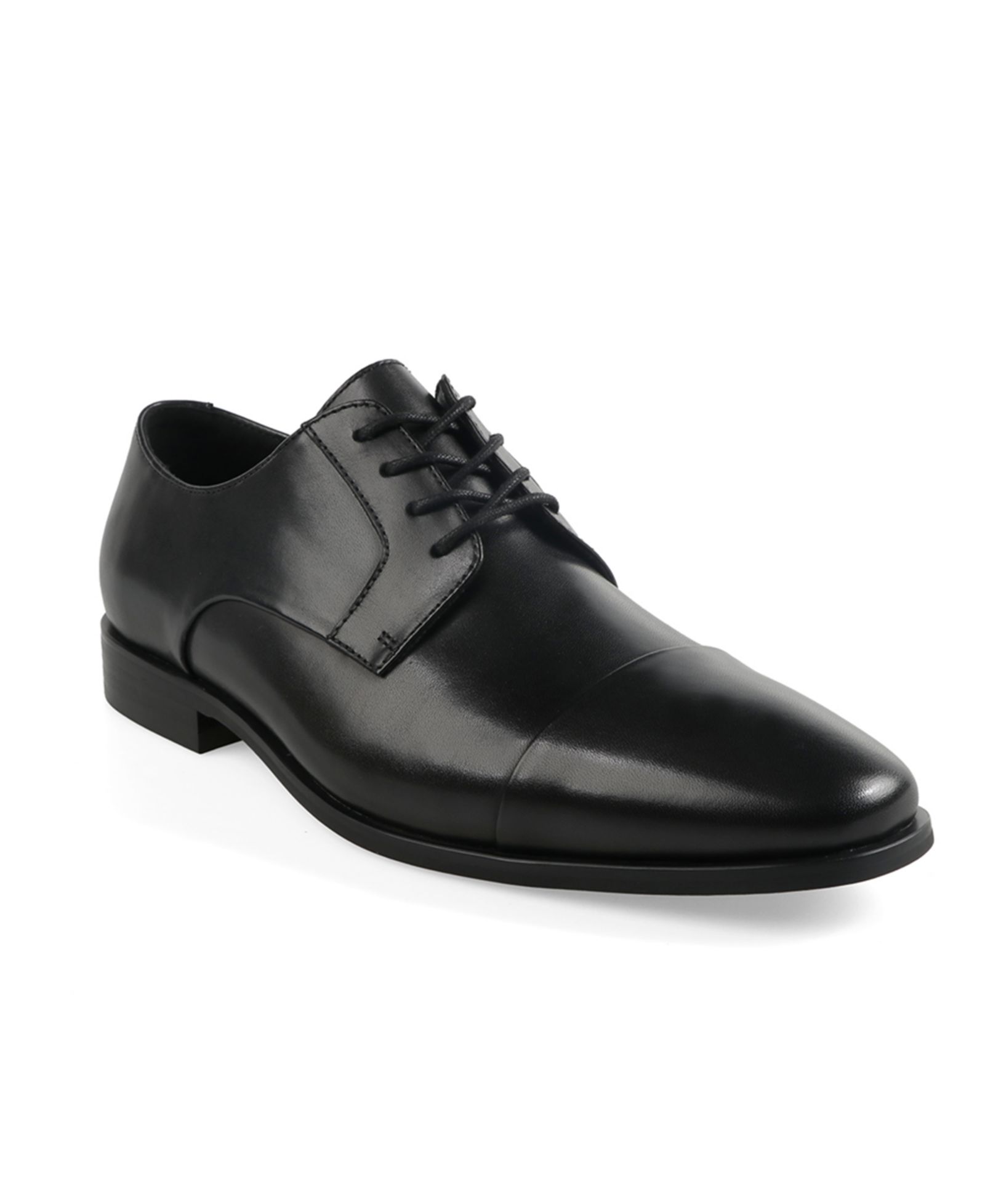 Alfani Men's Genuine Leather Cap-Toe Dress Shoes