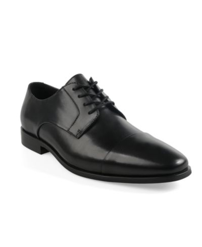 Alfani Men's Genuine Leather Cap-Toe Dress Shoes