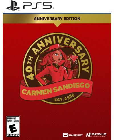 Carmen Sandiego 40th Anniversary Edition PlayStation 5