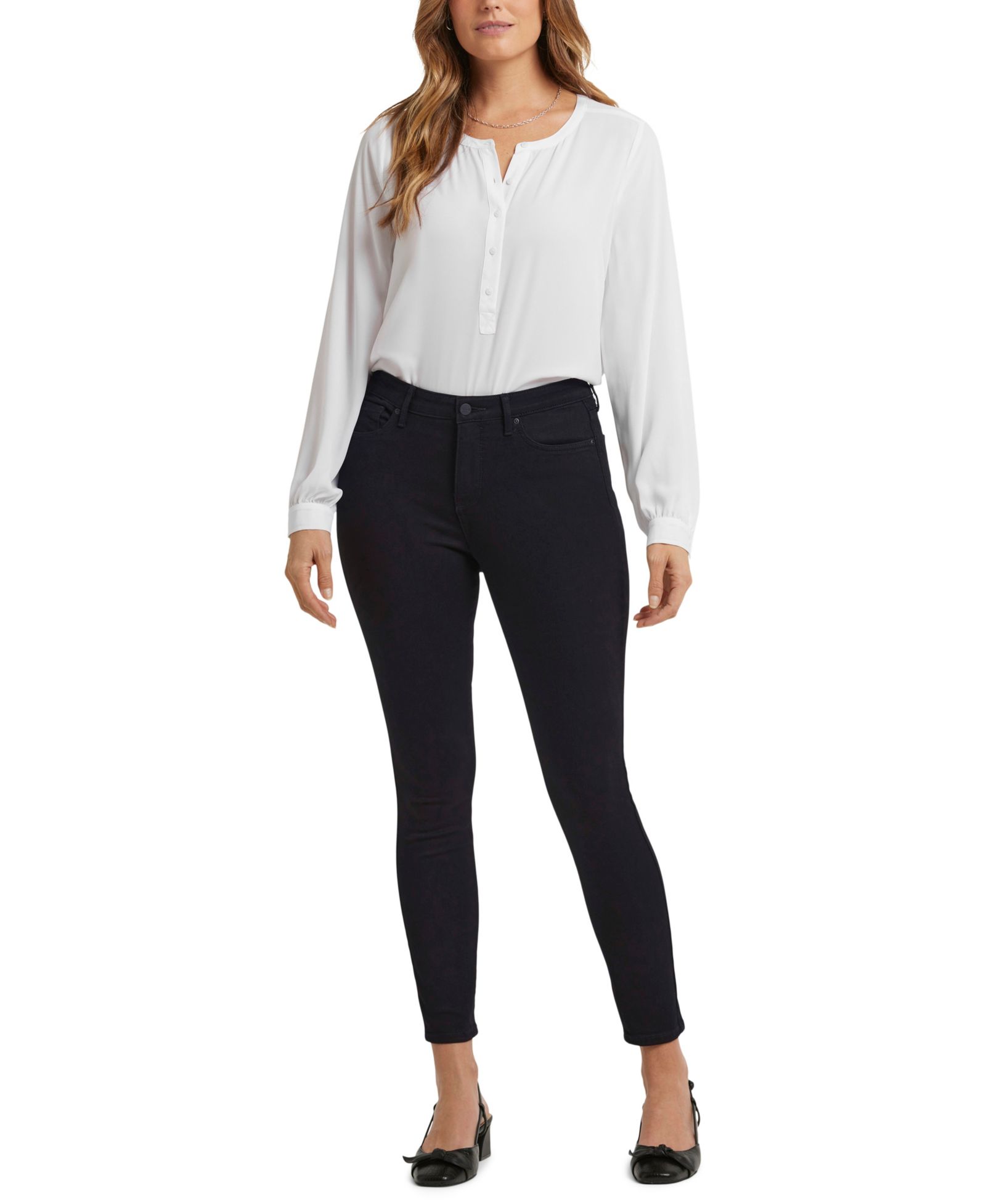 NYDJ Petite Ami Skinny Pull On Jeans