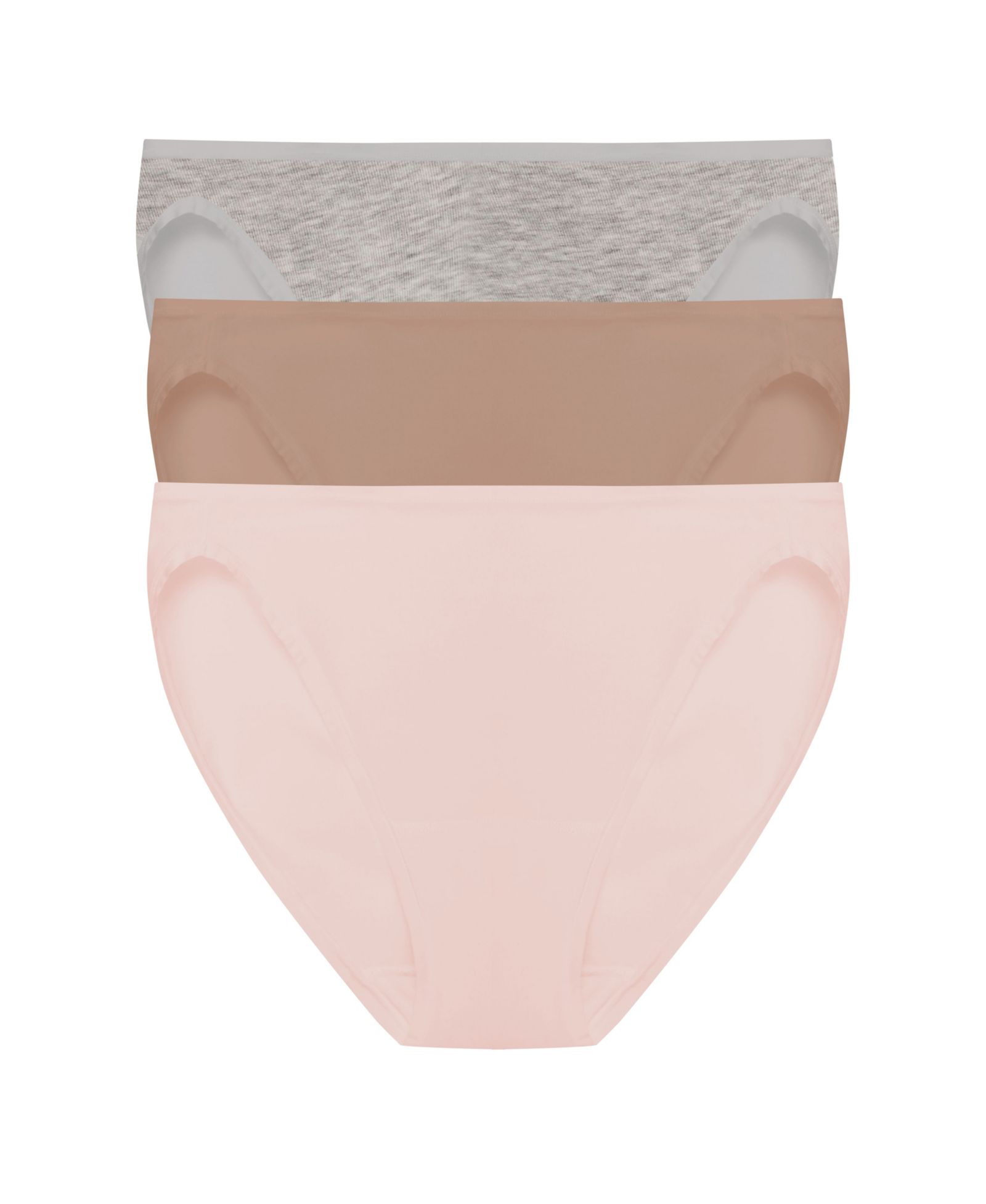 Natori Women's Bliss Bare Bikini Bottoms, 3-Pack 773346MP
