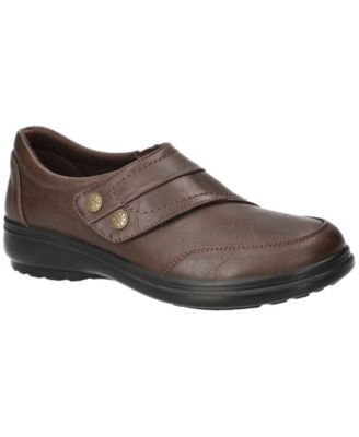 Easy Street Women's Joy Comfort Hook and Loop Flats