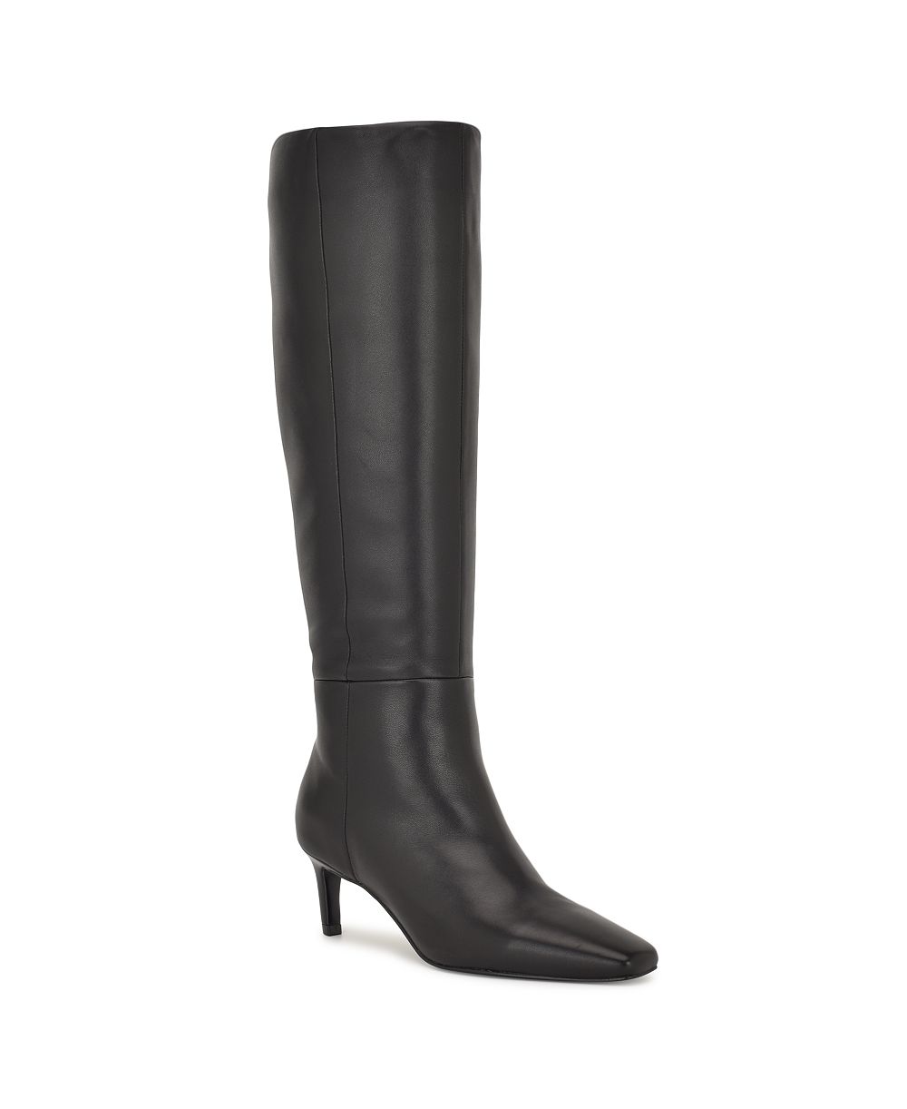 Nine West Женские Caddy Tall Kitten Heel Boots