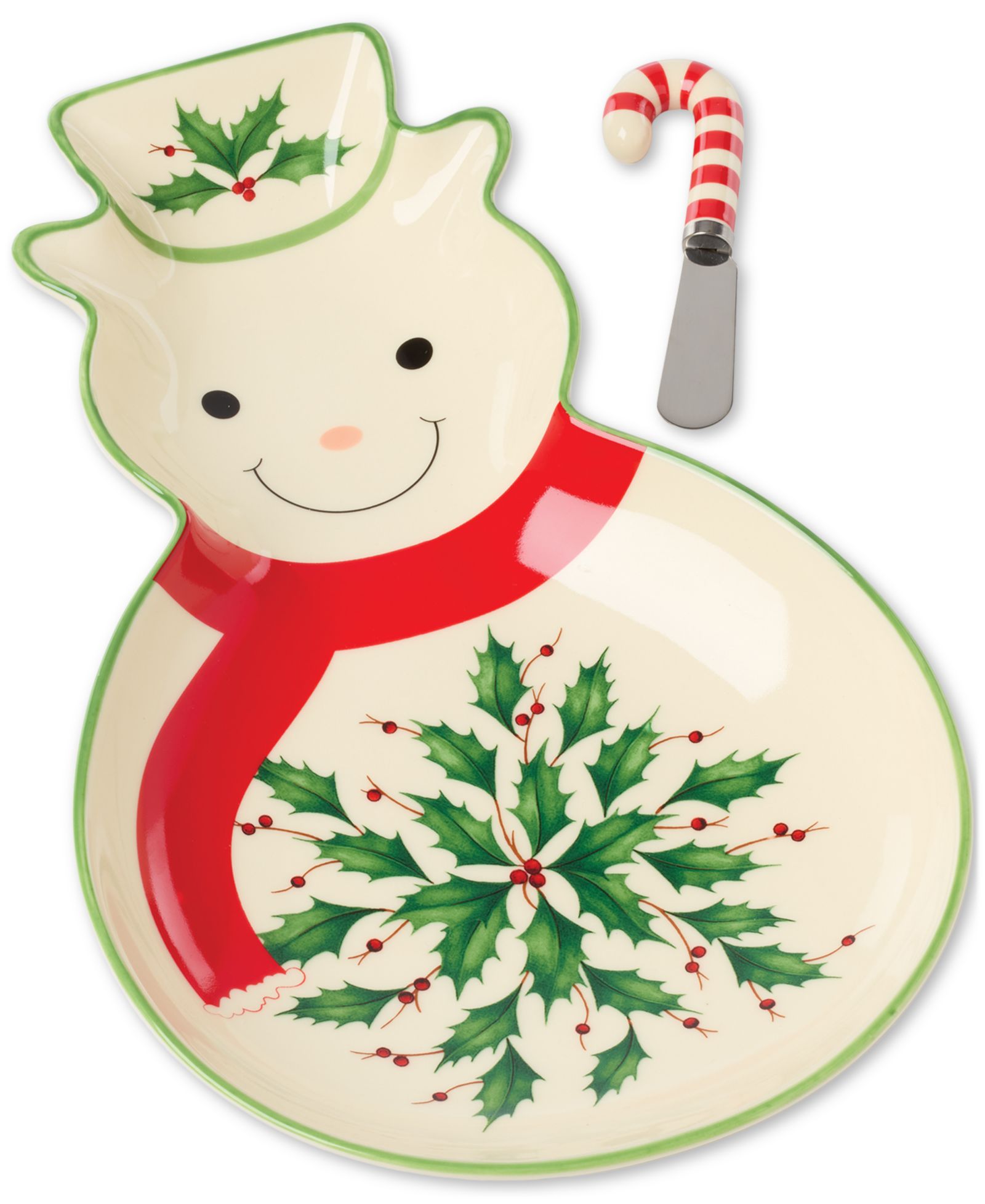 Поднос и лопатка Lenox Holiday Snowman