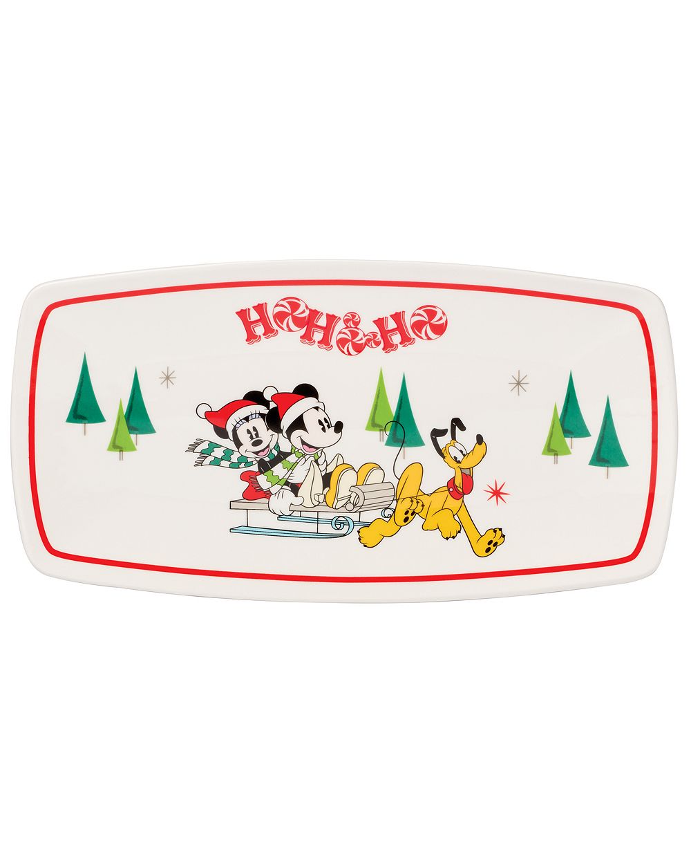 Фарфоровая тарелка Lenox Disney Holiday Hors D'oeuvre