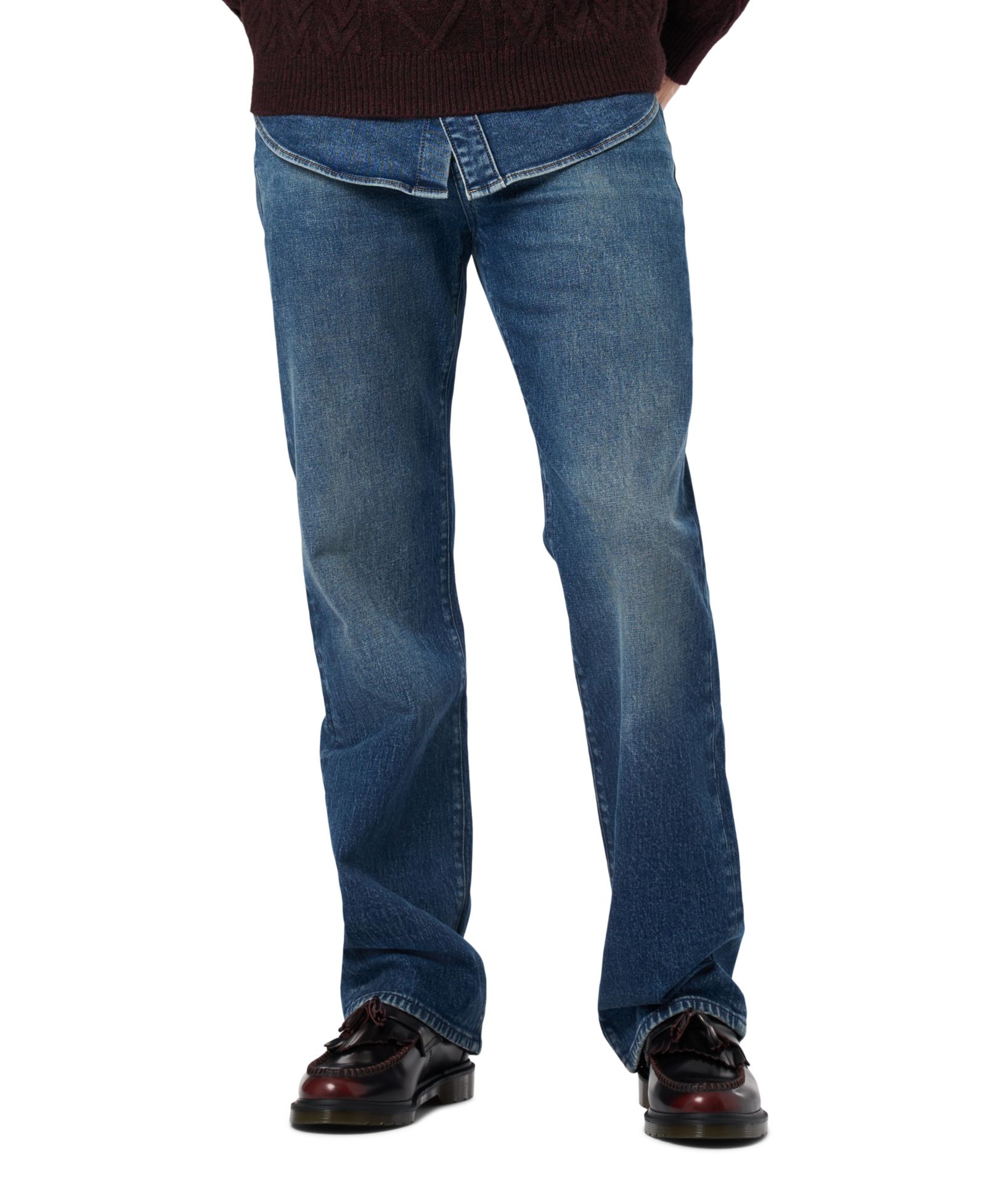 Buffalo David Bitton Men's Easy Fit Straight Ruffer Jeans