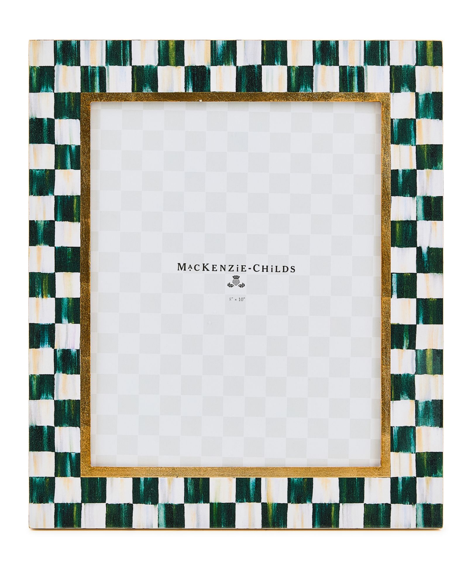 MacKenzie-Childs Courtly Check Lacquer Frame, 8" x 10"