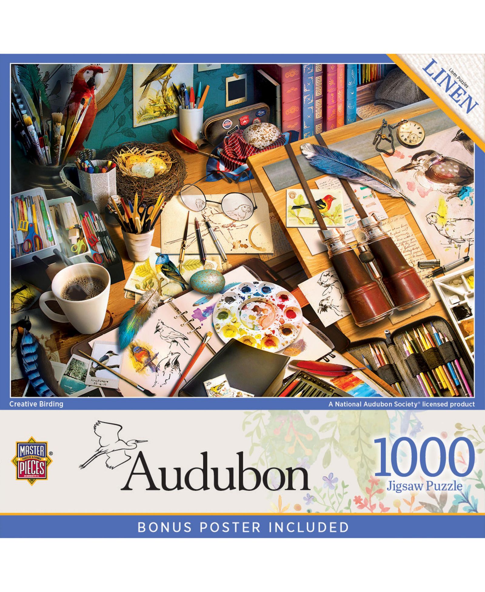 Audubon пазл 1000 деталей Creative Birding