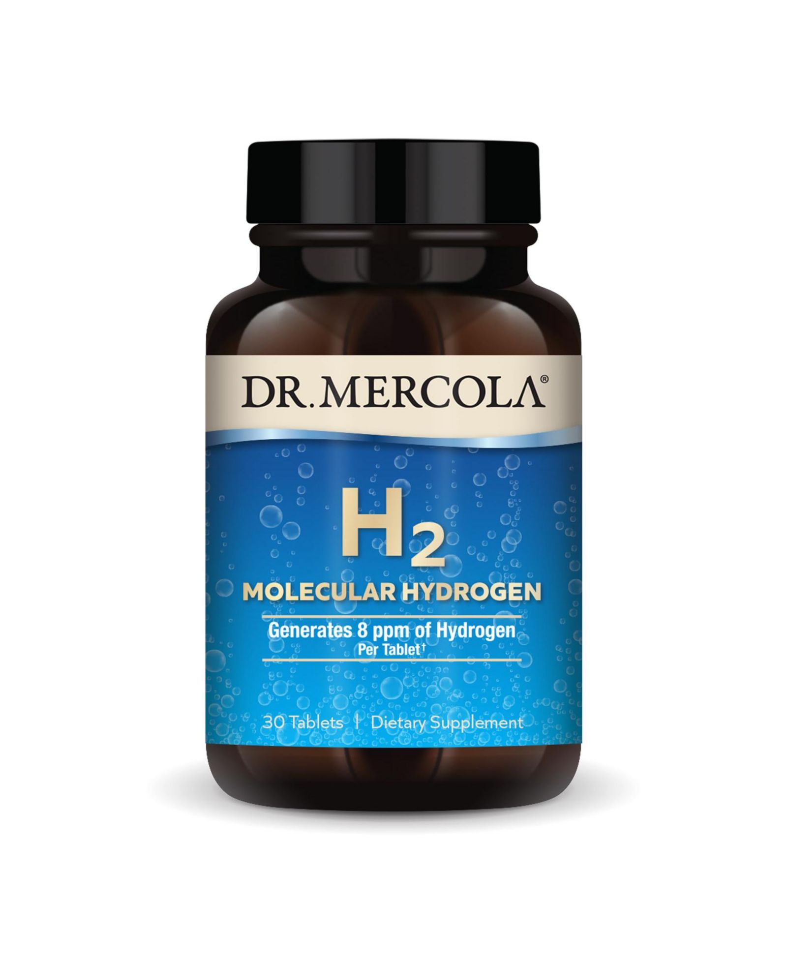 Добавка Dr. Mercola H2 Molecular Hydrogen 30 Servings для поддержки здоровья мозга