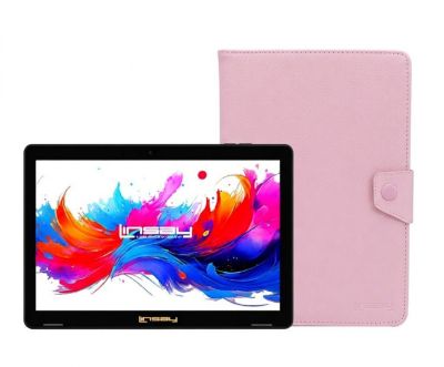 Планшет LINSAY 10.1" с чехлом, 8 ядер, 256 ГБ, Android 15