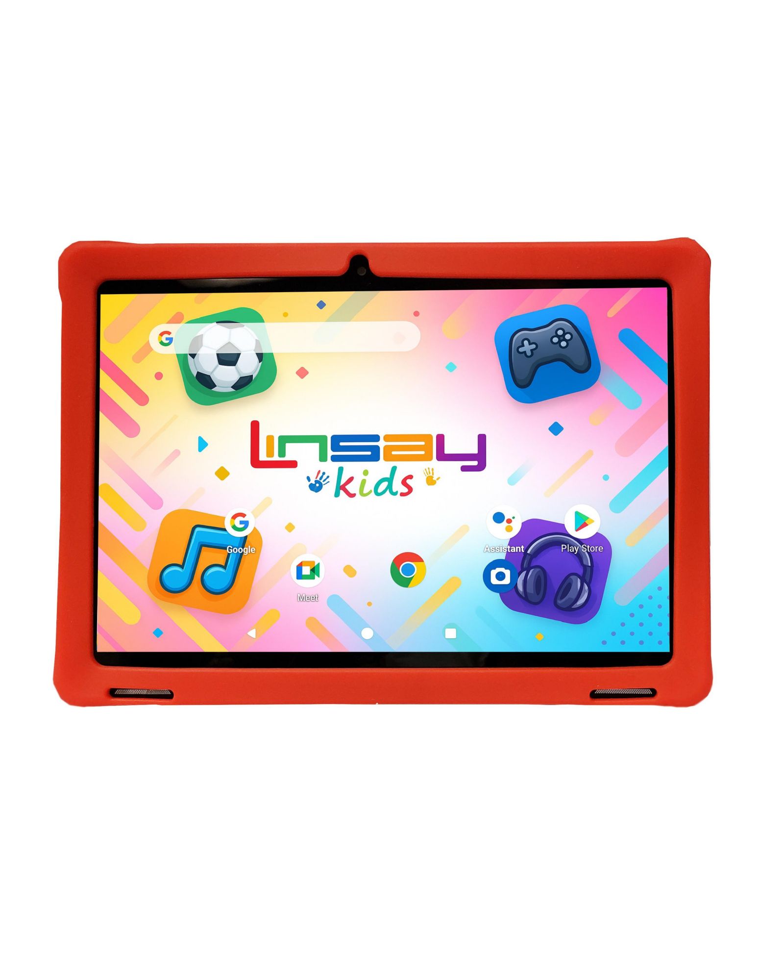 Планшет LINSAY 10.1" Octa Core 256GB Android 15 с защитным чехлом