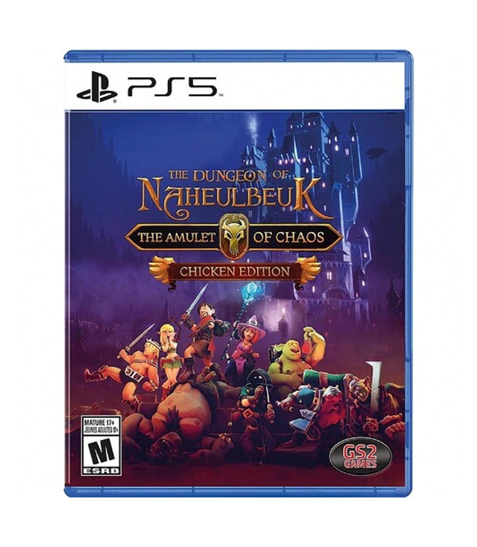 Игра GS2 Games The Dungeon of Naheulbeuk: The Amulet of Chaos, Chicken Edition для PlayStation 5