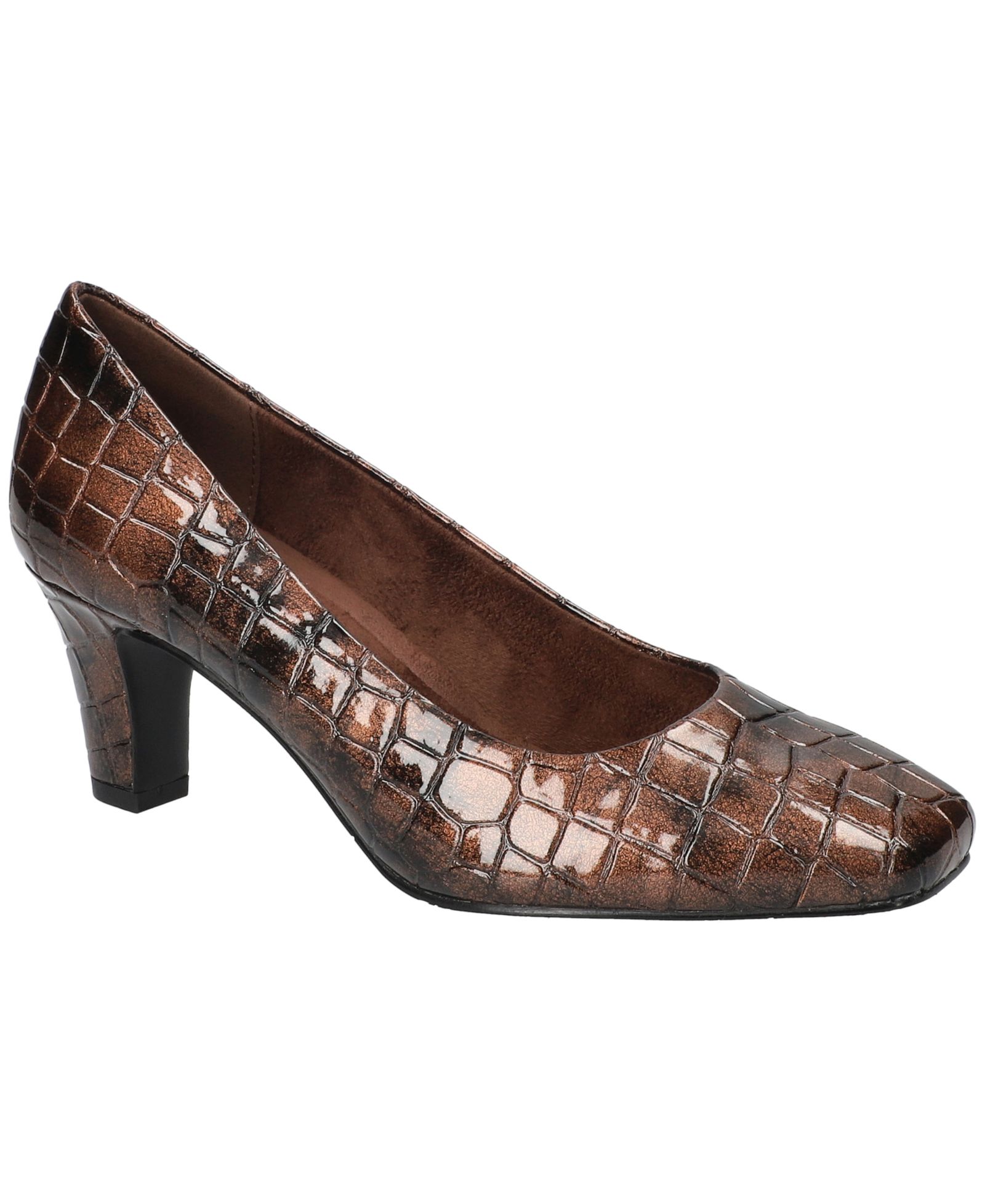 Easy Street Women's Poet Square Toe Pumps