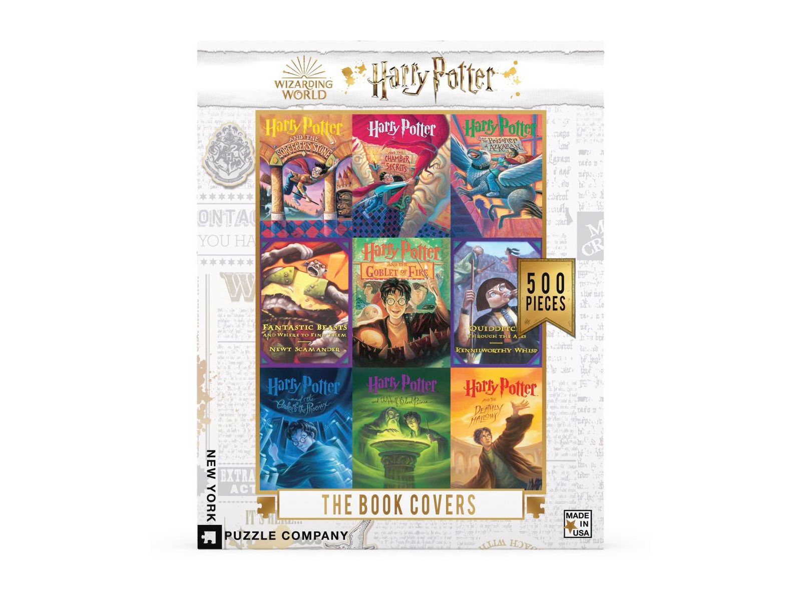 Пазл New York Puzzle Company Book Cover Collage 500 Piece