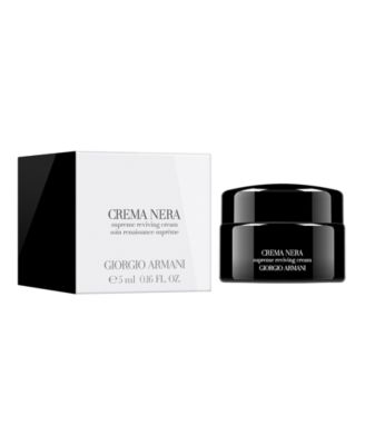 Бесплатный крем Armani Crema Nera Extrema Supreme при покупке любого средства по уходу за кожей Armani