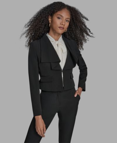 BCBG Женский Collar Long Sleeve Jacket