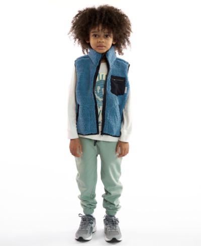 Комплект Sovereign Code Boys' 2T-7 T-Shirt, Vest and Joggers, 3-Piece Set