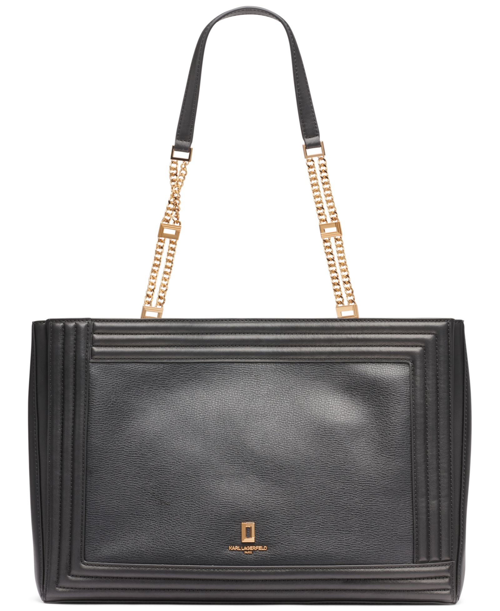 KARL LAGERFELD PARIS Josephine Leather Tote Handbag