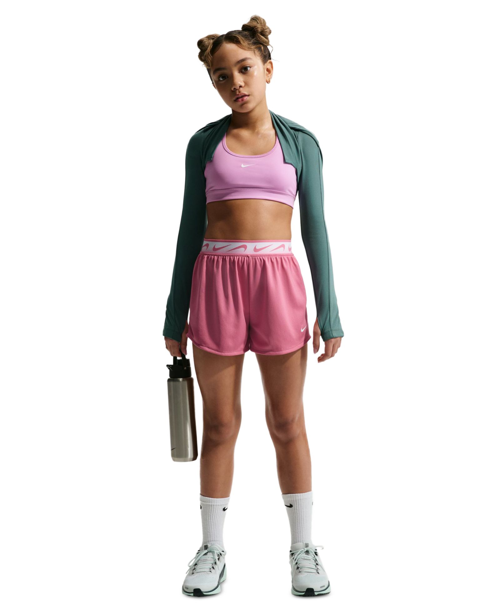 Детские беговые шорты Nike Girls' 7-16 Dash Dri-FIT