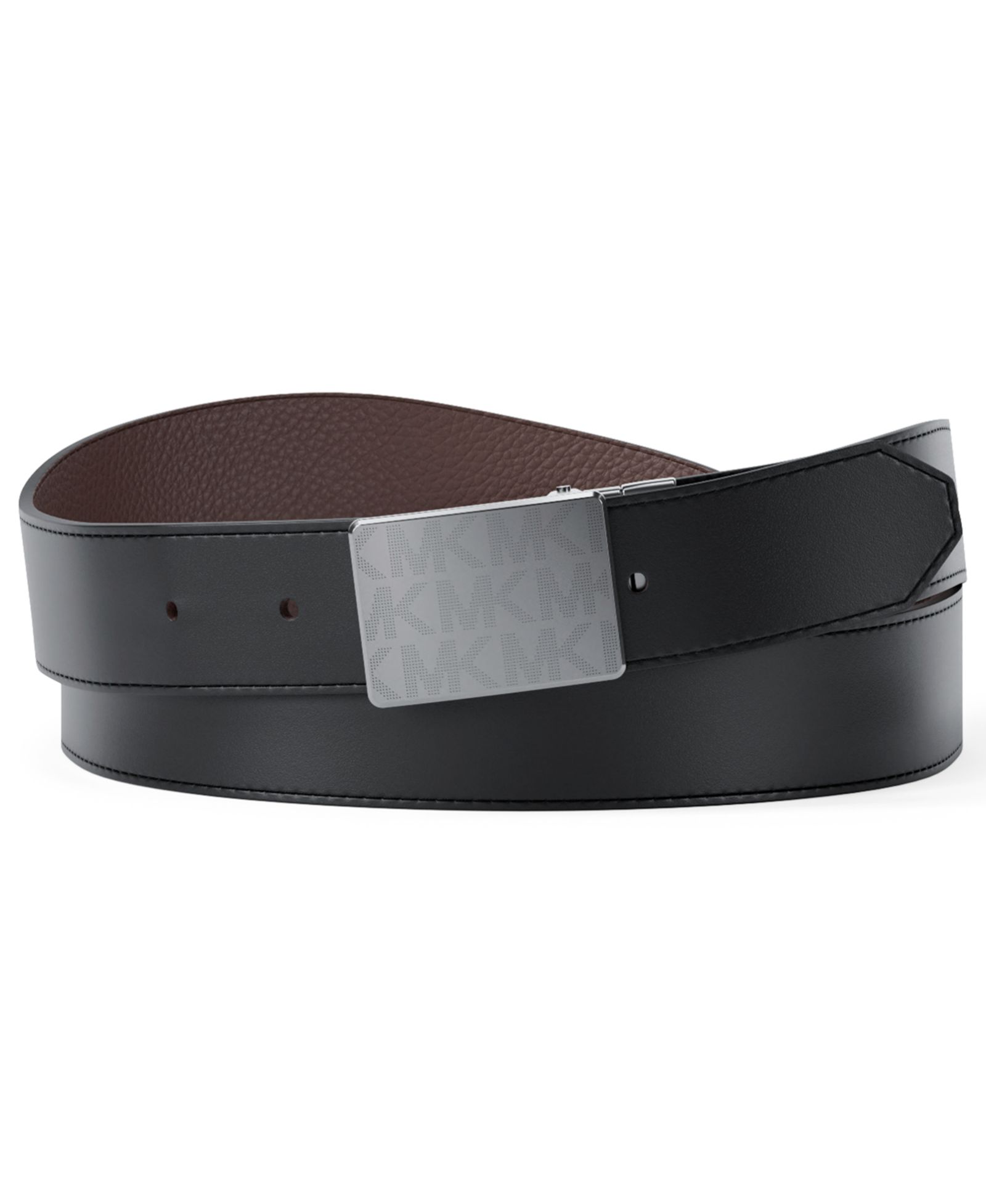 31MM Michael Kors Men's Reversible Plaque Dress Belt