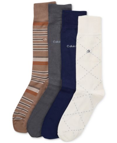 Мужские носки Calvin Klein Crew, 4 пары