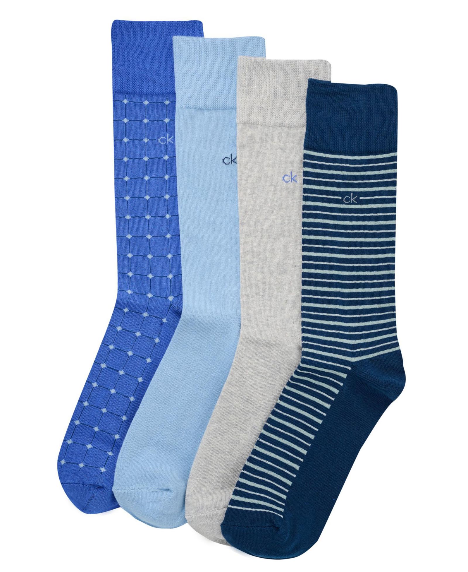 Calvin Klein Men's Crew Socks, 4-Pack