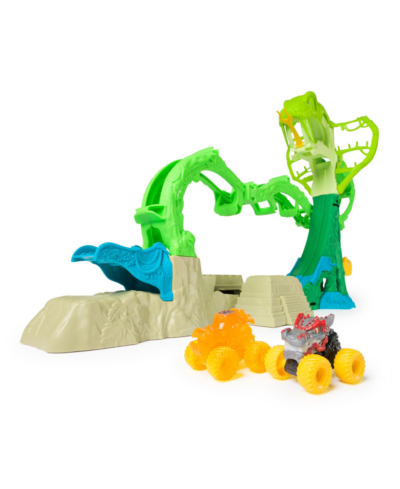Monster Jam Cobra's Crazy Escape Motorized Looping Track Playset