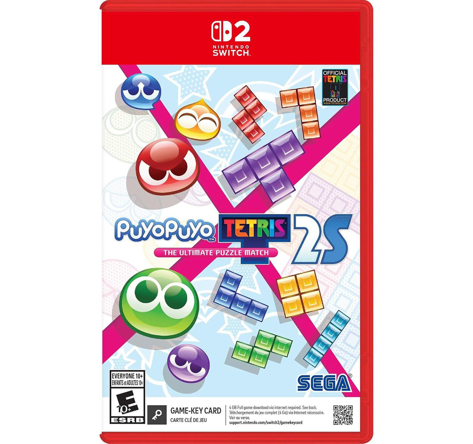 Puyo Puyo Tetris 2S Nintendo Switch 2 Game-Key Card