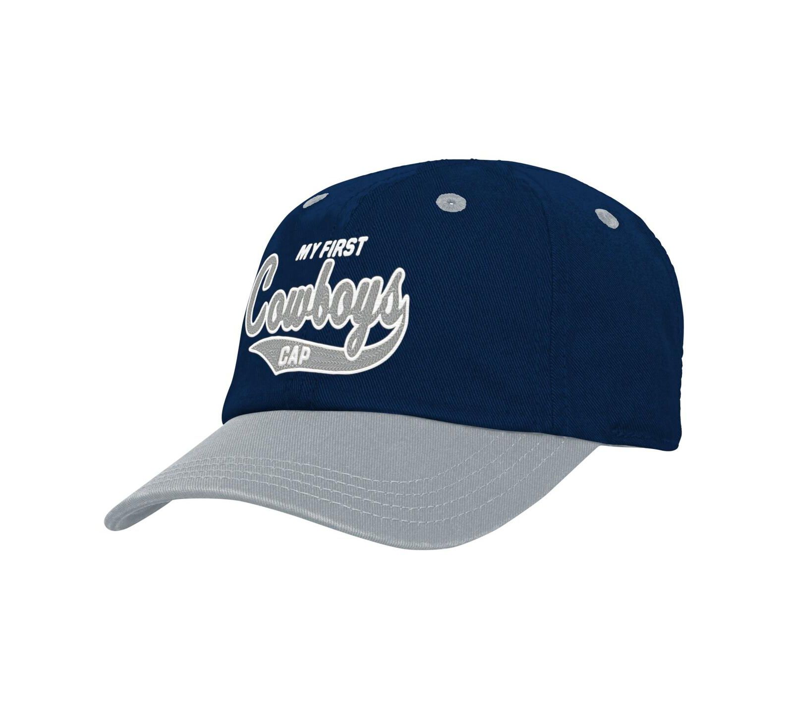 Детская кепка Outerstuff Navy/Silver Dallas Cowboys My First Tail Sweep Slouch Flex для мальчиков и девочек