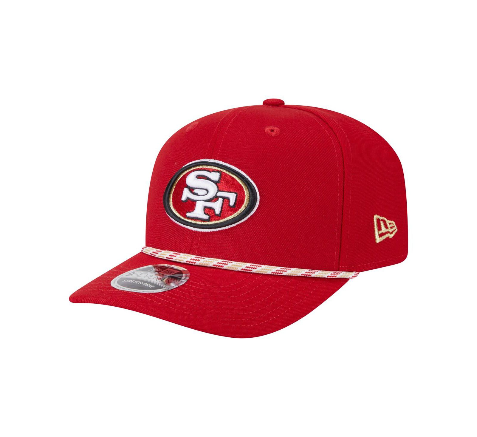 Мужская кепка New Era San Francisco 49ers Gameday Multi Rope 9SEVENTY, алая