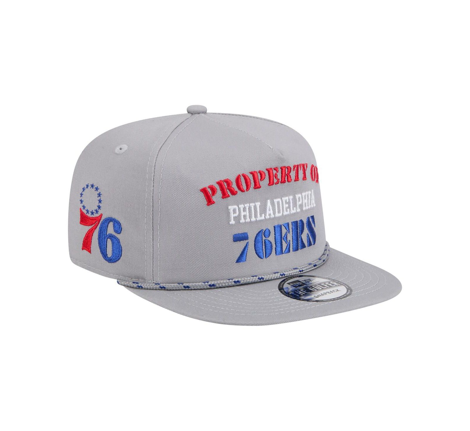 New Era Мужская кепка Philadelphia 76ers, Gray