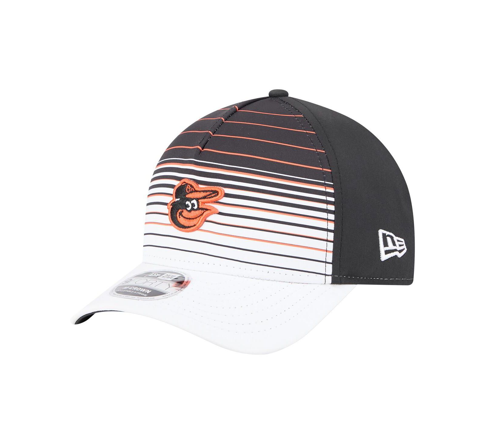 Мужская кепка New Era Black Baltimore Orioles Gradient 9FORTY M-Crown Adjustable