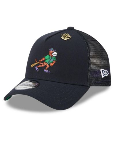 New Era Мужская кепка тракер Detroit Tigers 2025 Big League Chew A-Frame 9FORTY, темно-синяя