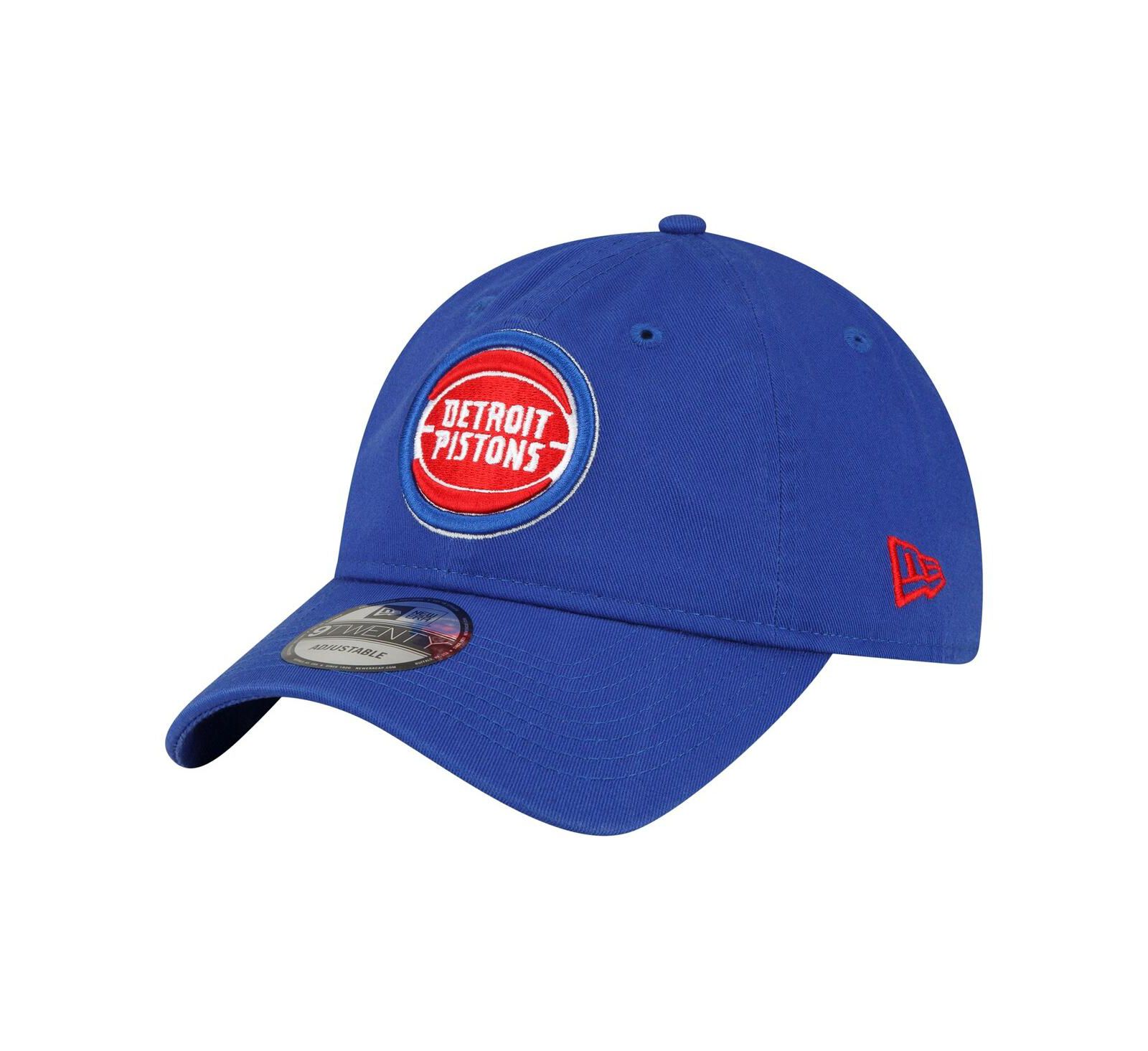 Мужская кепка New Era Royal Detroit Pistons Team 2.0 9TWENTY Adjustable