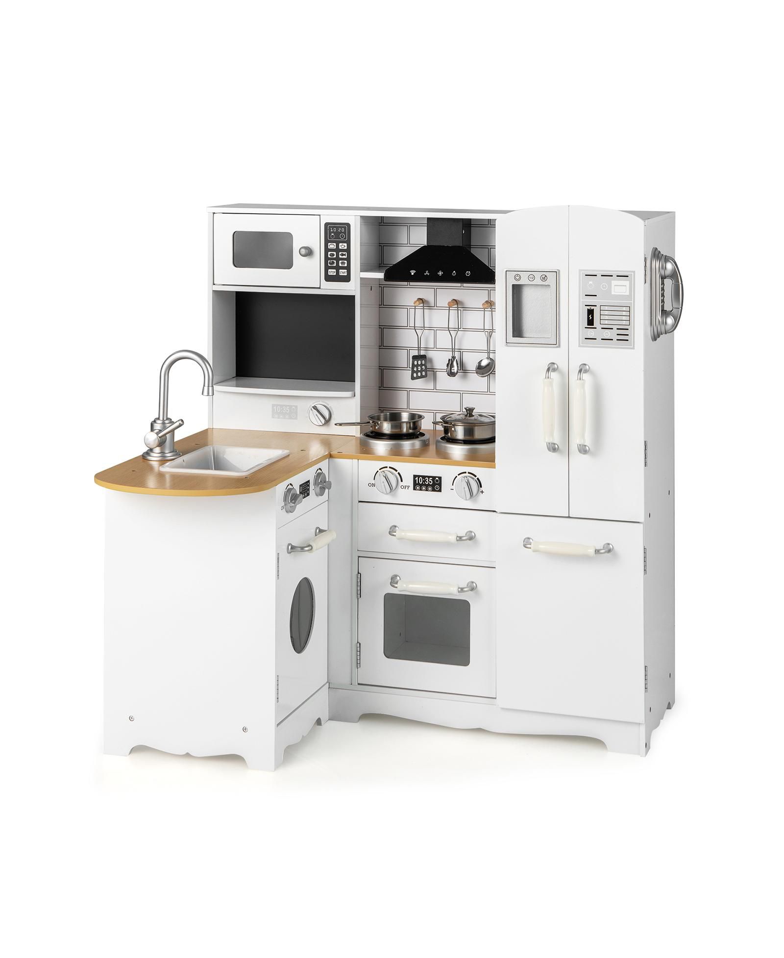 Детский игровой набор Mecale Wooden Corner Kitchen с плитой