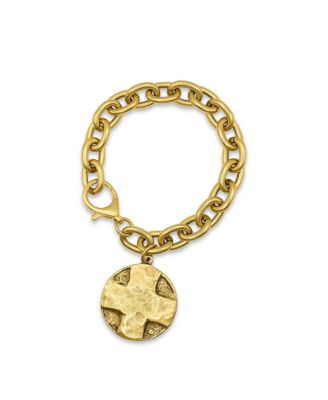 Браслет Bowood Lane 12k Gold Plated с подвеской Lord's Prayer