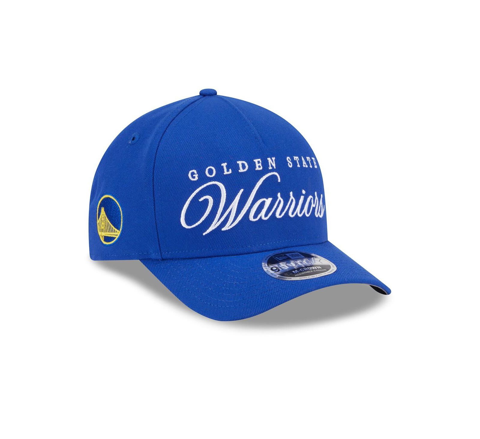 Мужская кепка New Era Golden State Warriors 2025 NBA Draft M-Crown A-Frame 9FORTY Adjustable