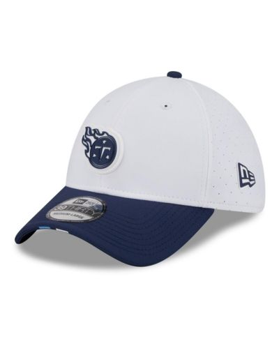Мужская кепка New Era Tennessee Titans 2025 NFL Training Camp 39THIRTY Flex