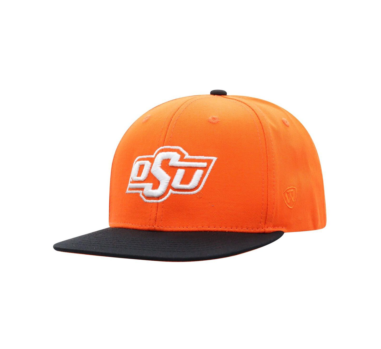 Кепка snapback Top of the World Oklahoma State Cowboys Victory Maverick для мальчиков и девочек оранжевая