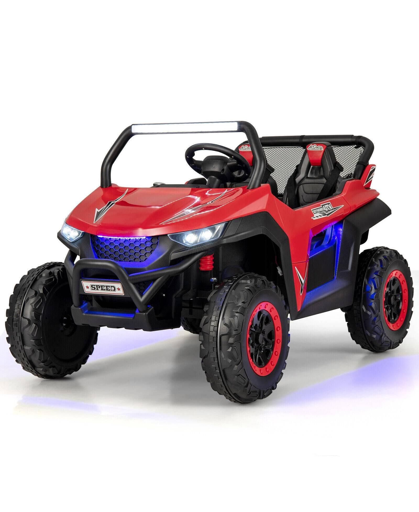 Детский утилитарный транспорт Mecale 12V 2-Seater UTV с функцией плавного старта и музыкальным плеером